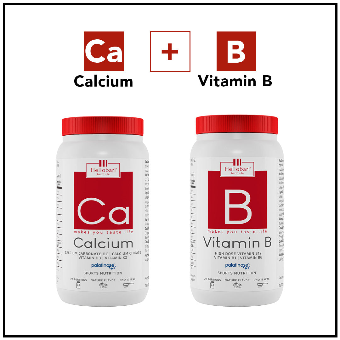 Hellobari Formula Vitamin B &amp; Hellobari Formula Calcium
