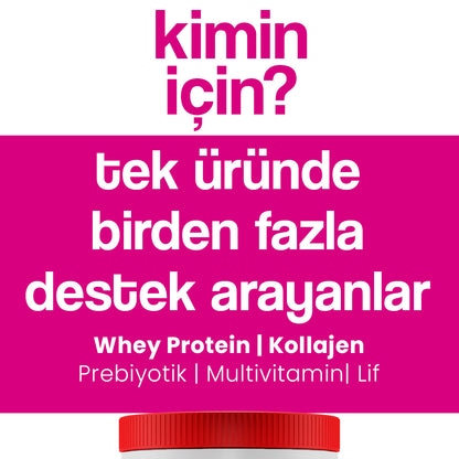 Hellobari ProteColl | Whey Protein | Kollajen | 21 Porsiyon - Hellobari