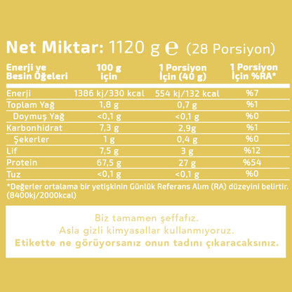 Hellobari ProtePure | %100 Whey Protein | 28 Porsiyon - Hellobari