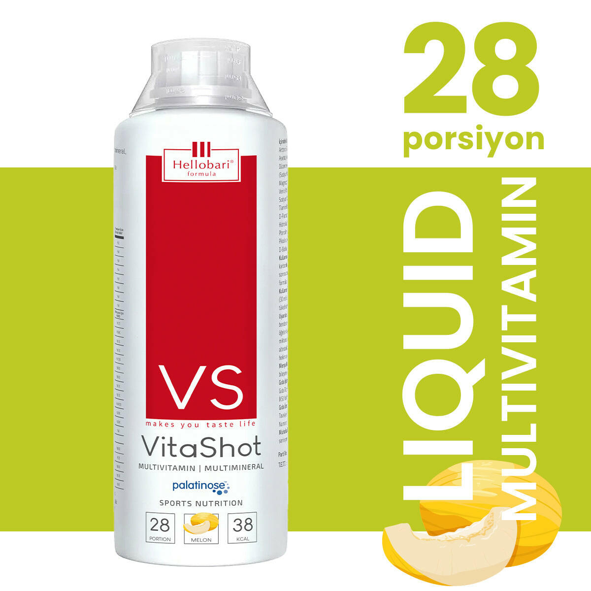 Hellobari VitaShot | Multivitamin | Multimineral | 28 Porsiyon - Hellobari