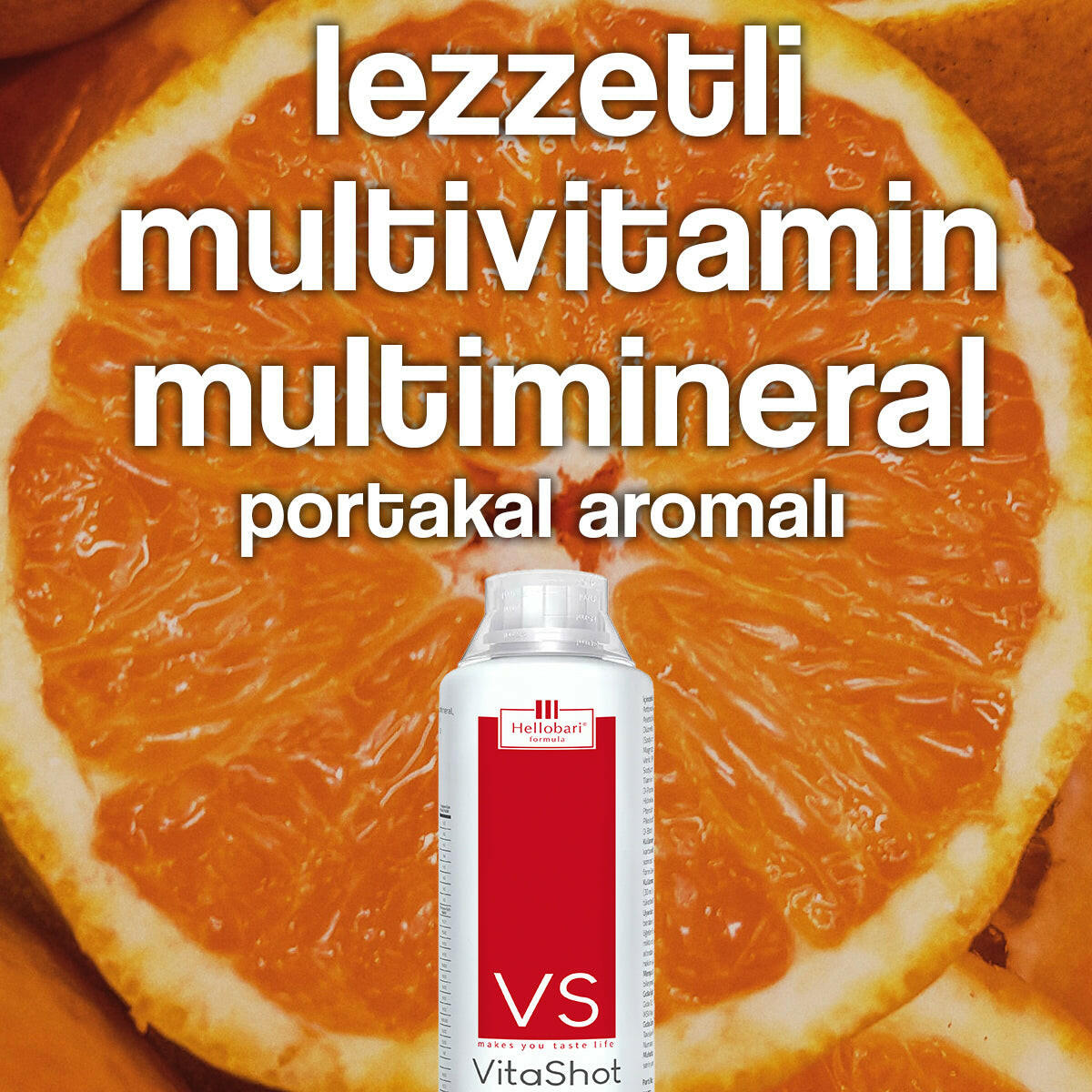 Hellobari VitaShot | Multivitamin | Multimineral | 28 Porsiyon - Hellobari