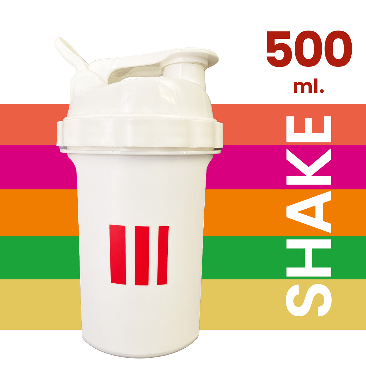 Hellobari Formula Shaker 500 ml. - Beyaz - Hellobari